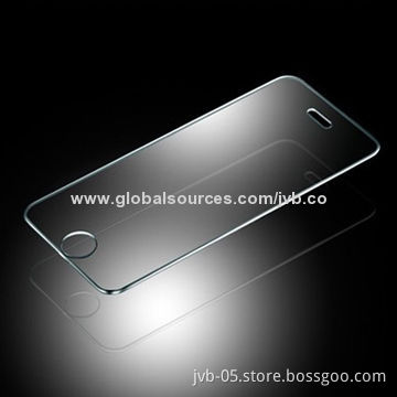 Anti-scratch Tempered-glass Screen Protector for iPhone 5 with 0.13mm Thickness